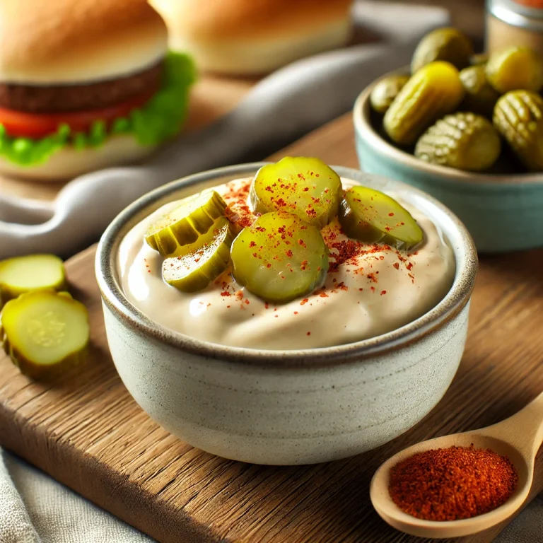 Sauce big burger maison