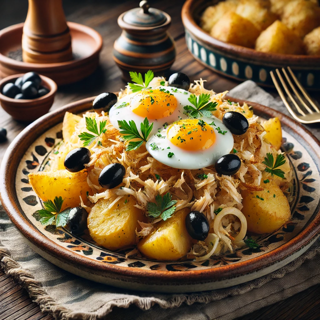 Bacalhau à Brás : La recette traditionnelle portugaise
