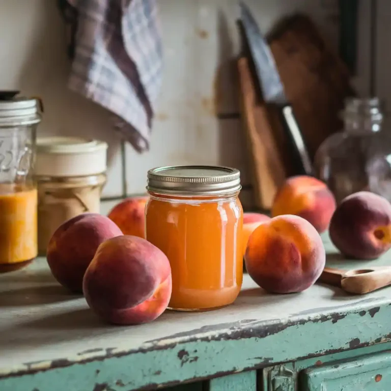 Confiture pêche de vigne : recette maison facile