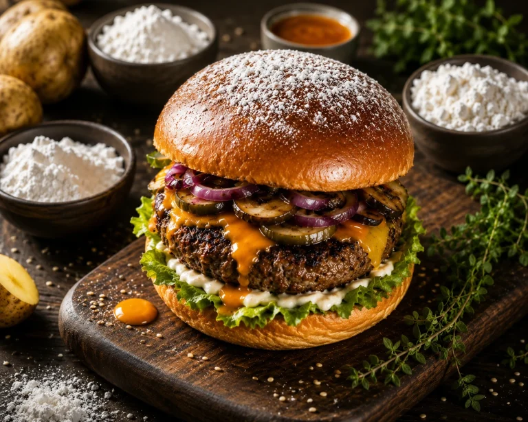 Burger maison parfait : pourquoi les fécules bio font toute la différence