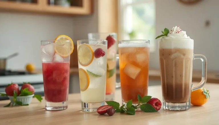 20 recettes de boissons fraîches maison pour l’été : limonades, smoothies, thés glacés et cafés