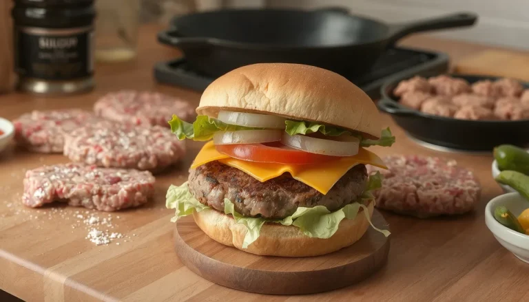 Recette de hamburger maison : ingrédients, cuisson et assemblage