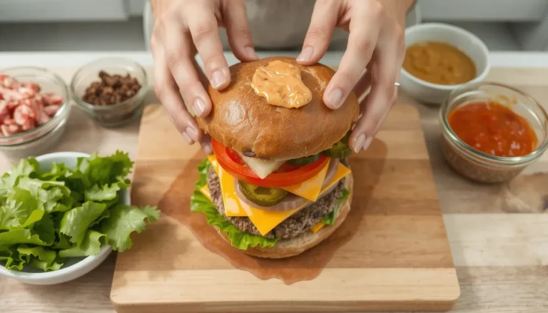 L’ordre du burger : le guide complet pour un montage parfait, étape par étape