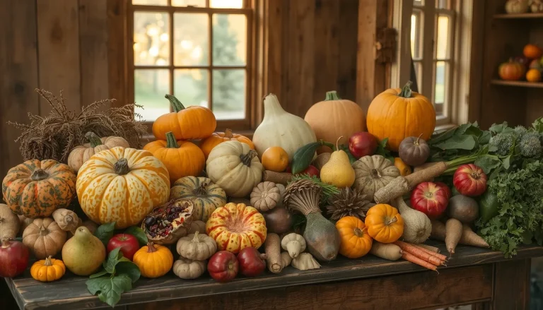 Fruits et légumes de saison en automne : calendrier, bienfaits et recettes
