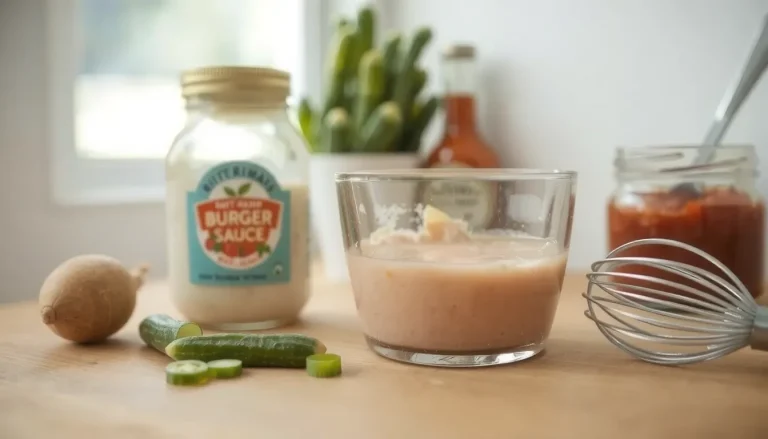 Sauce Burger Maison : La Recette Simple en 5 Minutes et Ses Variantes