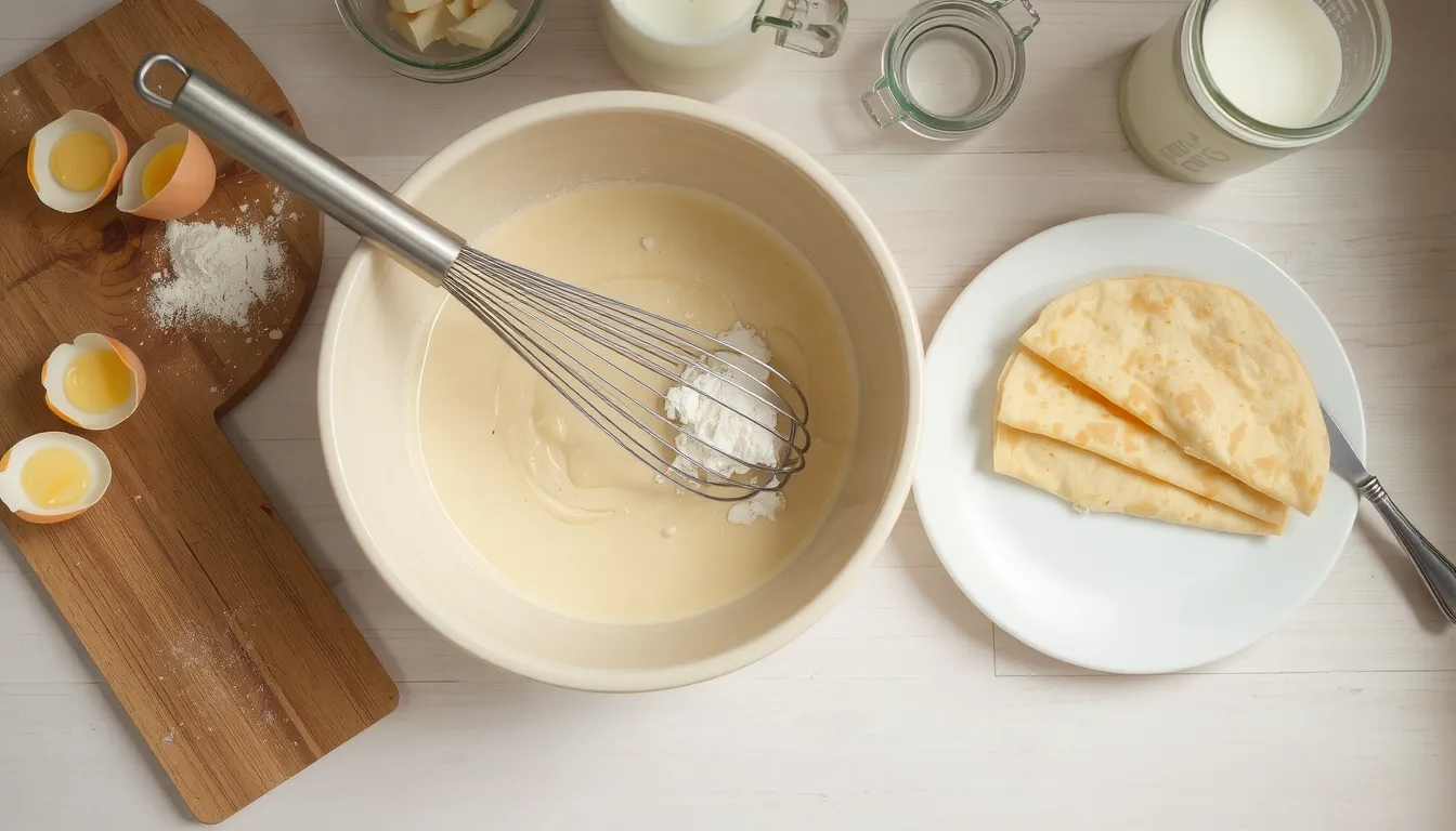recette de crepe pour 12 personnes