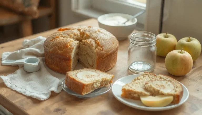Gâteau yaourt pomme 2 oeufs : la recette moelleuse au pot doseur
