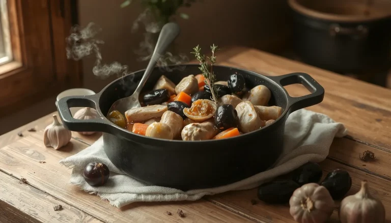 Lapin aux pruneaux recette de grand-mère : le mijoté traditionnel facile et détaillé