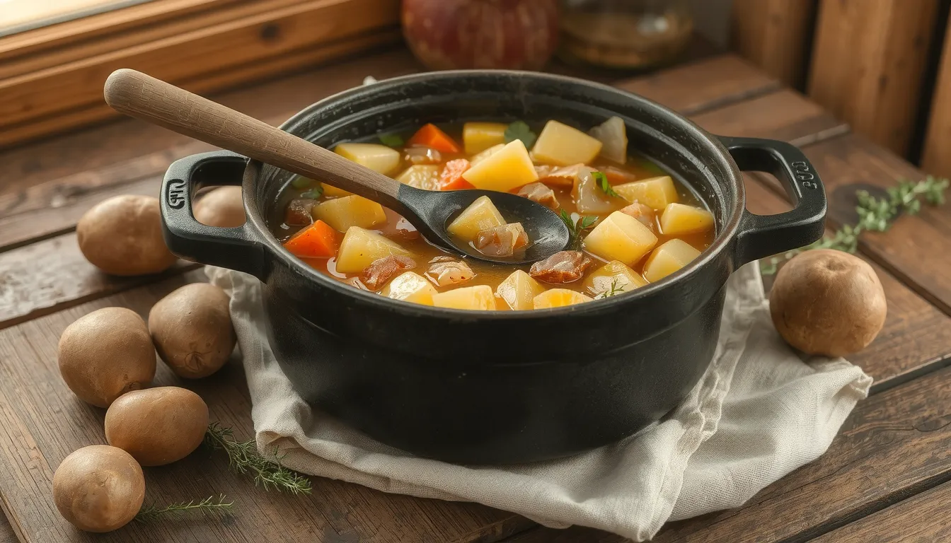 ragoût de pommes de terre à lancienne